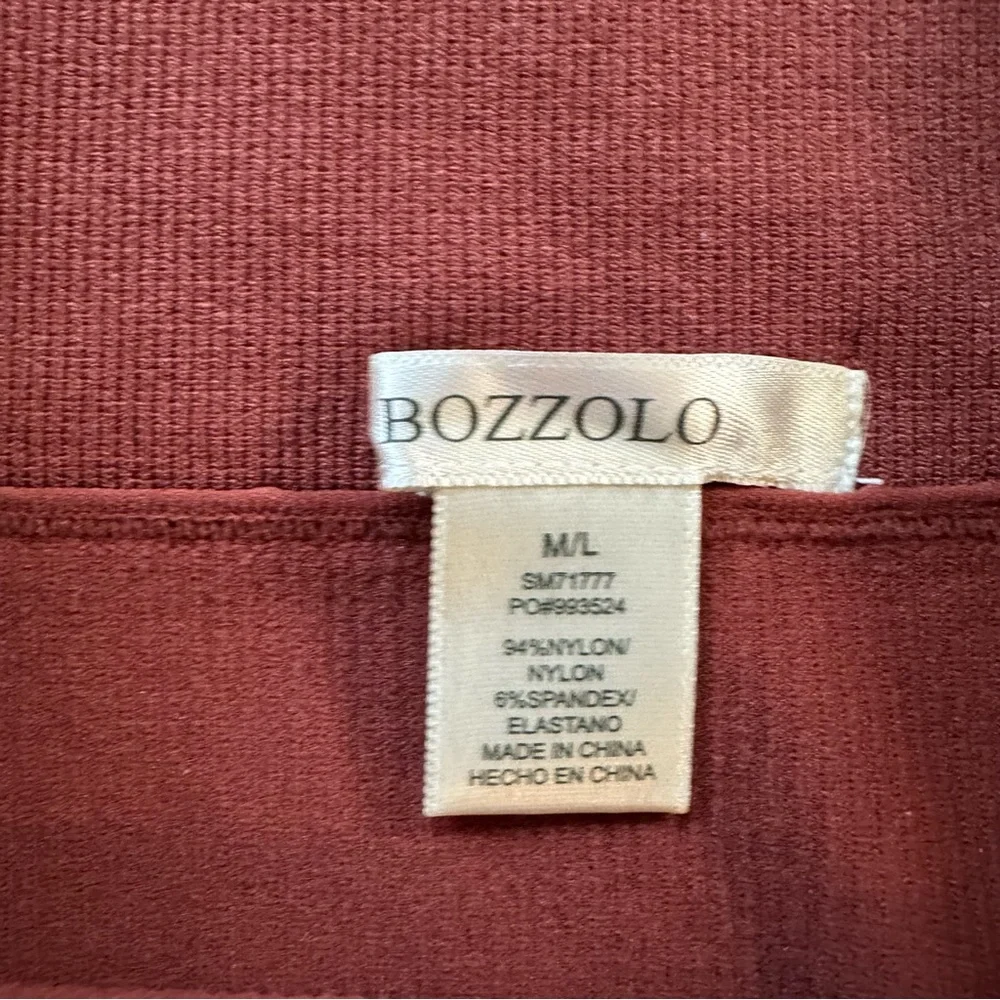 Colsie Nikibiko Bozzolo Bundle of 3 Ribbed Bike Layering Shorts Red Brown Tan